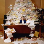 buried in paperwork